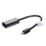 Lanberg AD-0005-BK adattatore cavo video 0.2 m Mini DisplayPort HDMI Type A (Standard) nero
