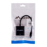 Lanberg AD-0006-BK adattatore cavo video 0.2 m VGA (D-Sub) Mini DisplayPort nero