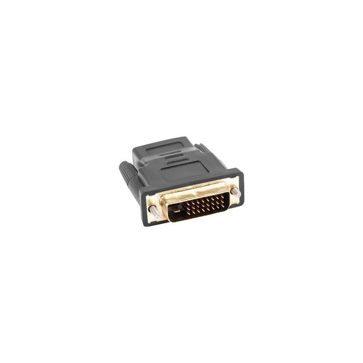 Lanberg AD-0010-BK adattatore genere cavo HDMI DVI-D nero
