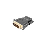 Lanberg AD-0010-BK adattatore genere cavo HDMI DVI-D nero
