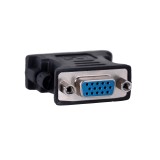 Lanberg AD-0012-BK cambia genere cavo DVI-I VGA (D-Sub) nero