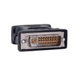 Lanberg AD-0012-BK cambia genere cavo DVI-I VGA (D-Sub) nero