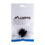 Lanberg AD-0012-BK cambia genere cavo DVI-I VGA (D-Sub) nero