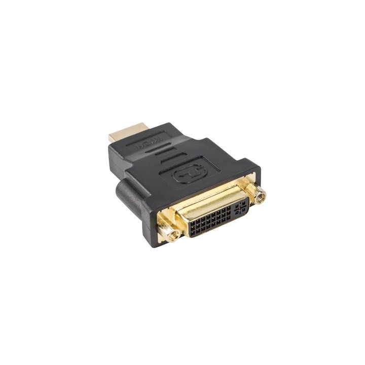 Lanberg AD-0014-BK cambia genere cavo HDMI DVI-D (F) (24 + 5) nero