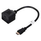 Lanberg AD-0019-BK splitter video HDMI 2x HDMI