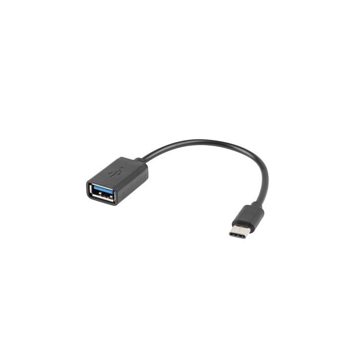 Lanberg AD-OTG-UC-01 USB cavo USB 2.0 0.15 m USB A USB C nero