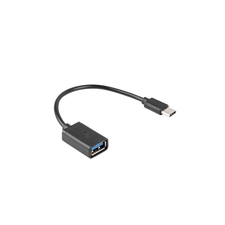 Lanberg AD-OTG-UC-01 USB cavo USB 2.0 0.15 m USB A USB C nero