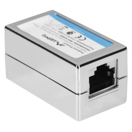 Lanberg AD-RJ45-RJ45-OS6 adattatore genere cavo RJ-45 argento