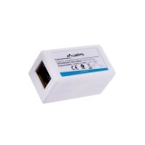 Lanberg AD-RJ45-RJ45-OU5 adattatore genere cavo RJ-45 bianco