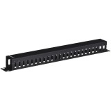 Lanberg AK-1201-B accessorio rack Pannello gestione cavi