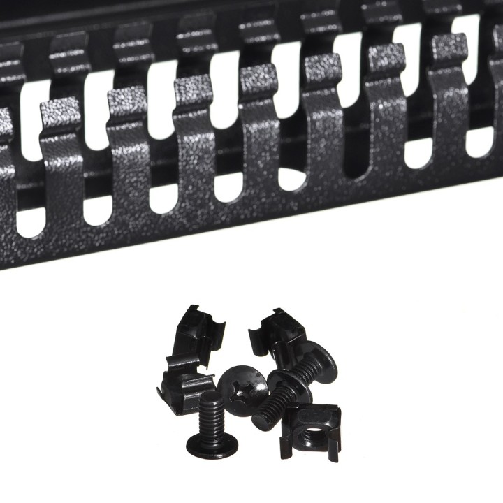 Lanberg AK-1201-B accessorio rack Pannello gestione cavi