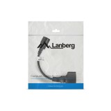 Lanberg CA-C14E-10CC-0018-BK cavo di alimentazione nero C14 accoppiatore