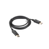 Lanberg CA-DPDP-10CC-0018-BK DisplayPort cavo 1.8 m nero