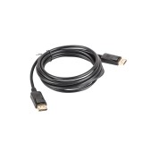 Lanberg CA-DPDP-10CC-0030-BK DisplayPort cavo 3 m nero