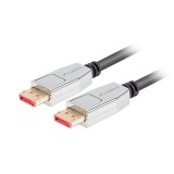 Lanberg CA-DPDP-20CU-0018-BK DisplayPort cavo 20 PIN V1.4 1.8m 8K