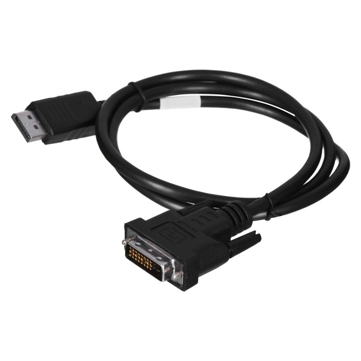 Lanberg CA-DPDV-10CU-0010-BK adattatore cavo video 1 m DisplayPort DVI-D nero