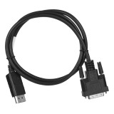 Lanberg CA-DPDV-10CU-0010-BK adattatore cavo video 1 m DisplayPort DVI-D nero
