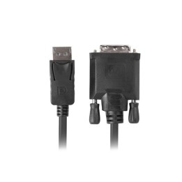 Lanberg CA-DPDV-10CU-0018-BK adattatore cavo video 1.8 m DisplayPort DVI-D nero
