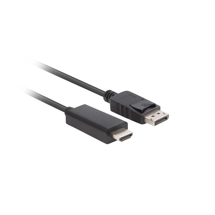 Lanberg CA-DPHD-11CC-0018-BK adattatore per cavo DisplayPort HDMI nero