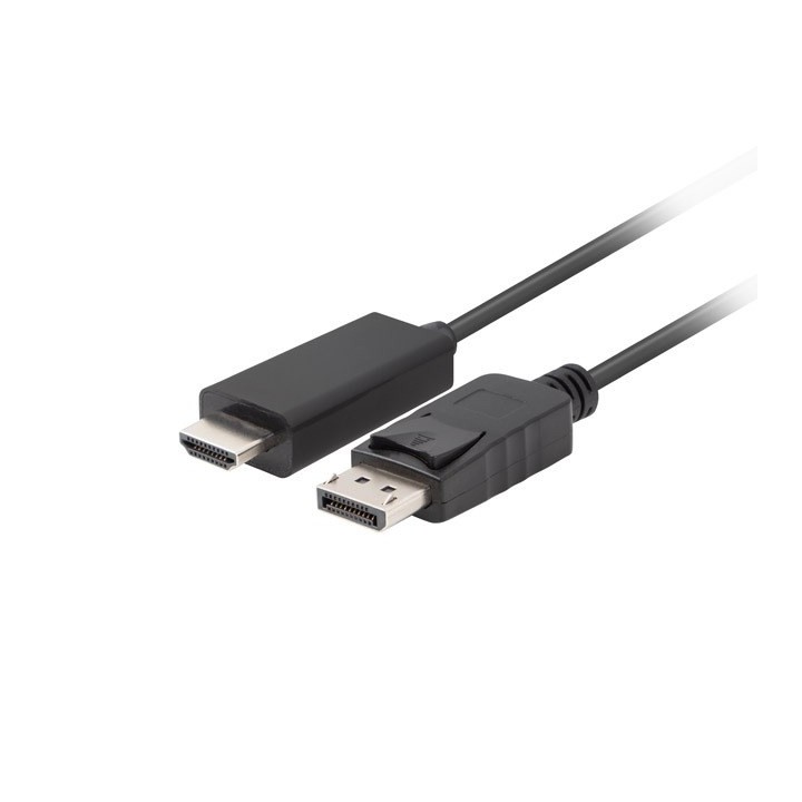 Lanberg CA-DPHD-11CC-0030-BK adattatore cavo DisplayPort HDMI Nero