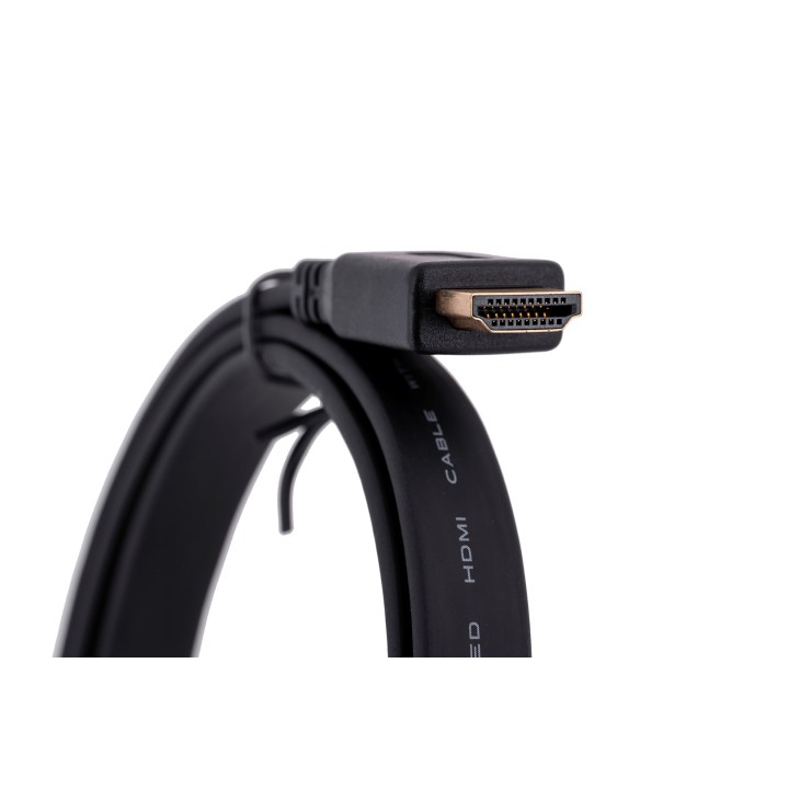 Lanberg CA-HDMI-21CU-0010-BK HDMI cavo 1 m HDMI Type A (Standard) nero