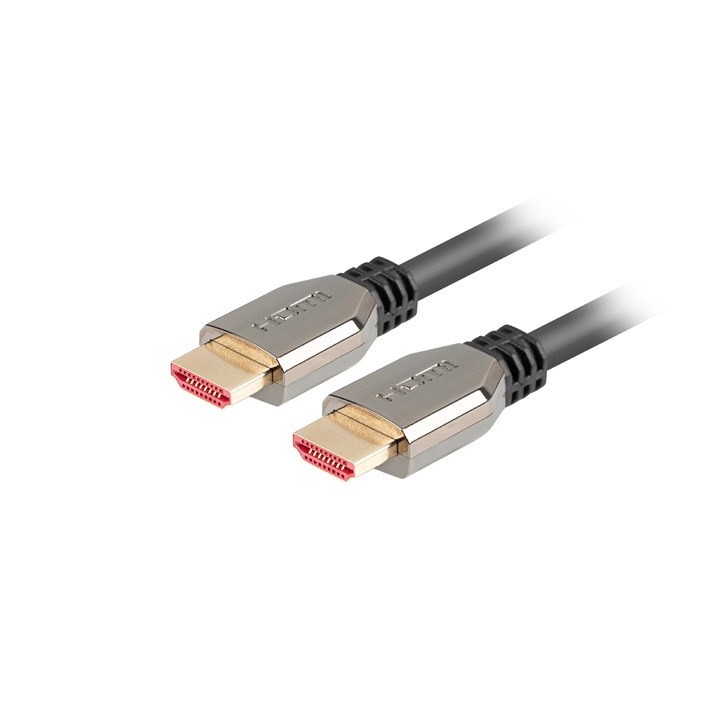 Lanberg CA-HDMI-30CU-0010-BK cavo HDMI 1m HDMI tipo A (standard) 8K 60Hz