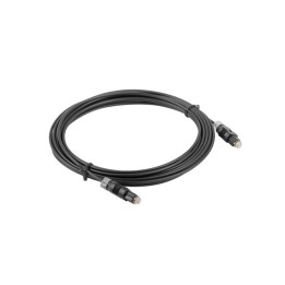 Lanberg CA-TOSL-10CC-0030-BK cavo in fibra ottica 3 m TOSLINK nero