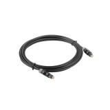 Lanberg CA-TOSL-10CC-0030-BK cavo in fibra ottica 3 m TOSLINK nero