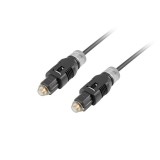 Lanberg CA-TOSL-10CC-0030-BK cavo in fibra ottica 3 m TOSLINK nero
