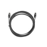 Lanberg CA-TOSL-10CC-0030-BK cavo in fibra ottica 3 m TOSLINK nero