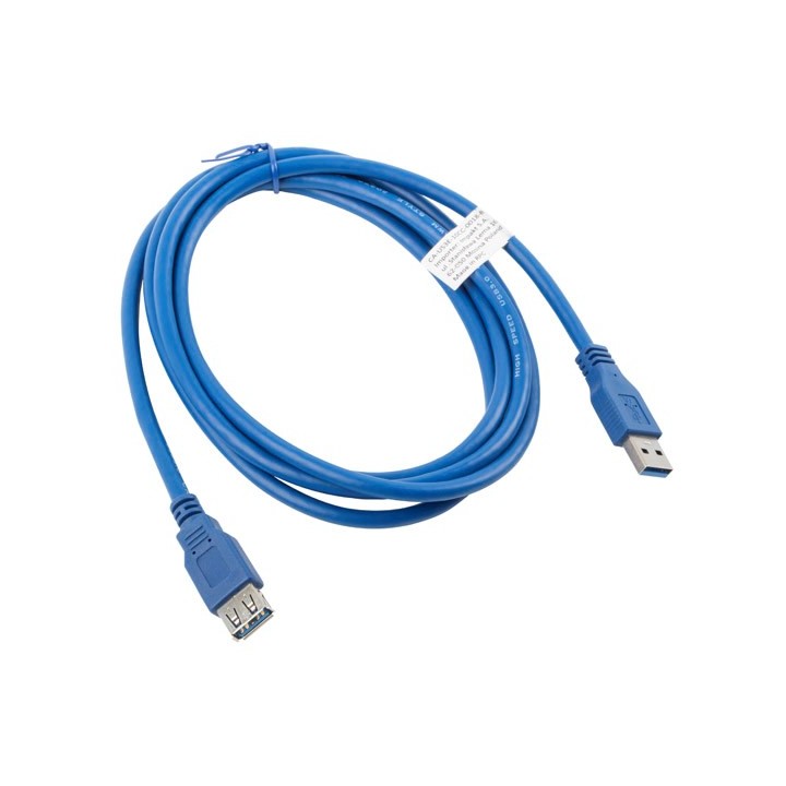 Lanberg CA-US3E-10CC-0018-B USB cavo 1.8 m USB 3.0 USB A blu
