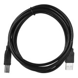 Lanberg CA-USBA-10CC-0018-BK USB cavo USB 2.0 1.8 m USB B nero