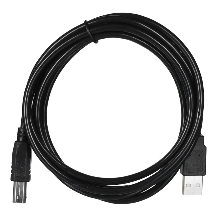 Lanberg CA-USBA-10CC-0018-BK USB cavo USB 2.0 1.8 m USB B nero