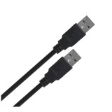 Lanberg CA-USBA-20CU-0010-BK USB cavo 1m 2.0 USB A nero