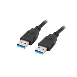 Lanberg CA-USBA-30CU-0010-BK USB cavo 1m 3.0 USB A nero