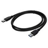 Lanberg CA-USBA-30CU-0010-BK USB cavo 1m 3.0 USB A nero