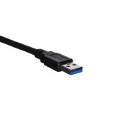 Lanberg CA-USBA-30CU-0010-BK USB cavo 1m 3.0 USB A nero
