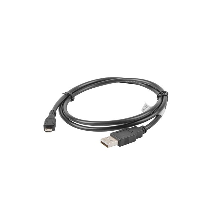 Lanberg CA-USBM-10CC-0010-BK USB cavo USB 2.0 1 m Micro-USB B USB A nero