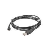 Lanberg CA-USBM-10CC-0018-BK USB cavo USB 2.0 1.8 m Micro-USB B USB A nero