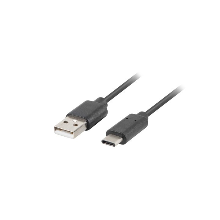 Lanberg CA-USBO-10CU-0005-BK USB cavo USB 2.0 0.5 m USB A USB C nero