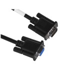 Lanberg CA-VGAC-10CC-0018-B+ VGA cavo 1.8 m VGA (D-Sub) nero