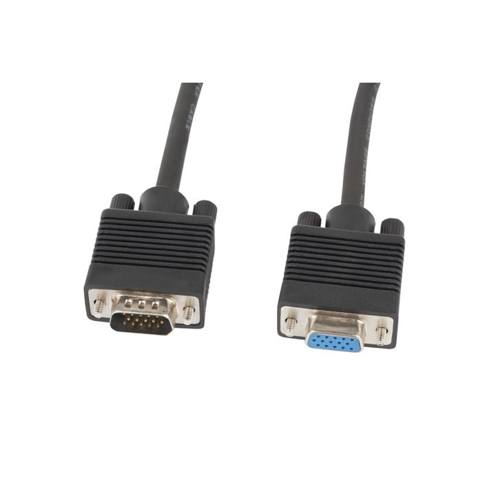 Lanberg CA-VGAC-10CC-0018-B+ VGA cavo 1.8 m VGA (D-Sub) nero