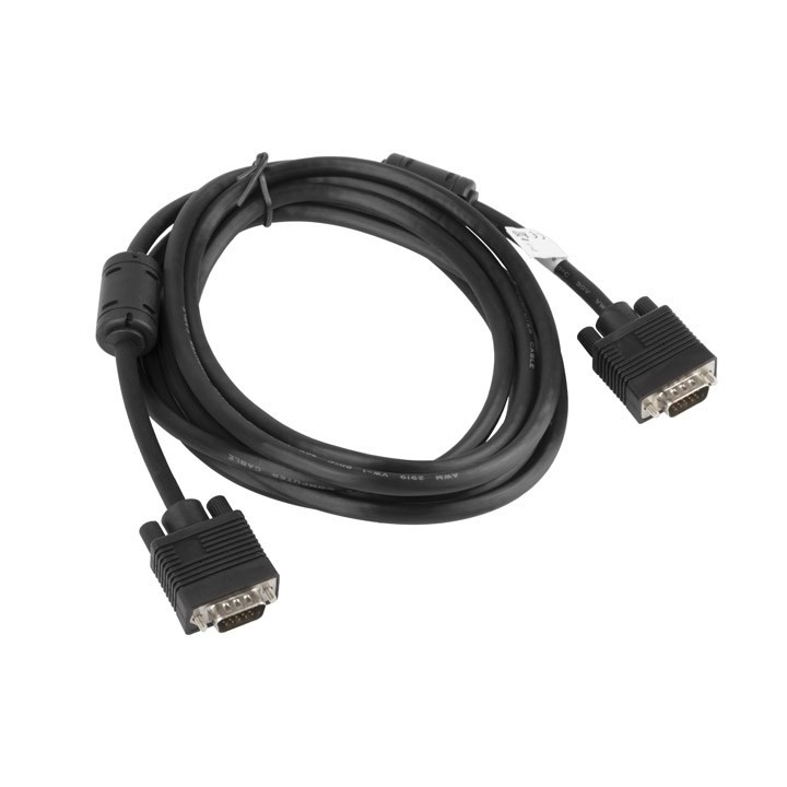 Lanberg CA-VGAC-10CC-0030-B VGA cavo 3 m VGA (D-Sub) nero