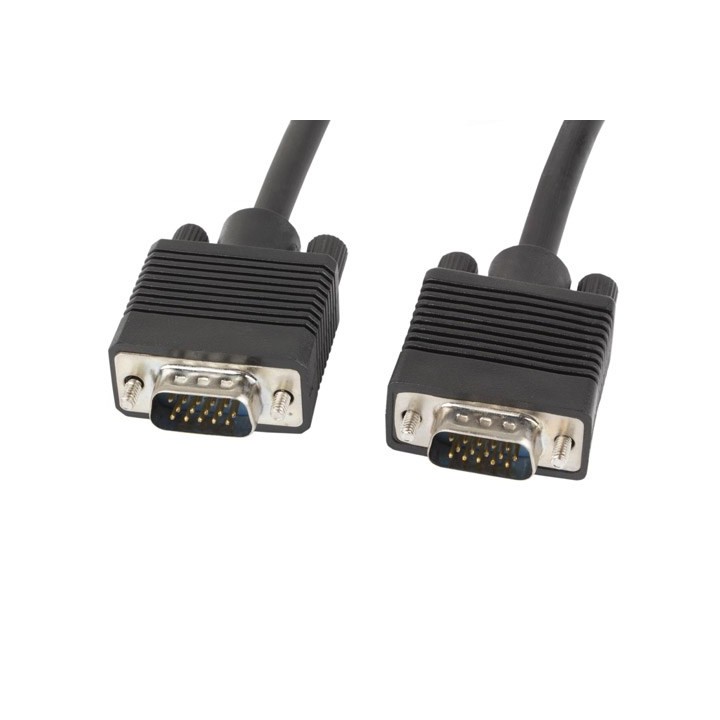 Lanberg CA-VGAC-10CC-0050-B VGA cavo 5 m VGA (D-Sub) nero