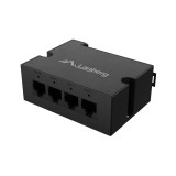 Lanberg DIN-FE4-AT-30W PoE adattatore Fast Ethernet