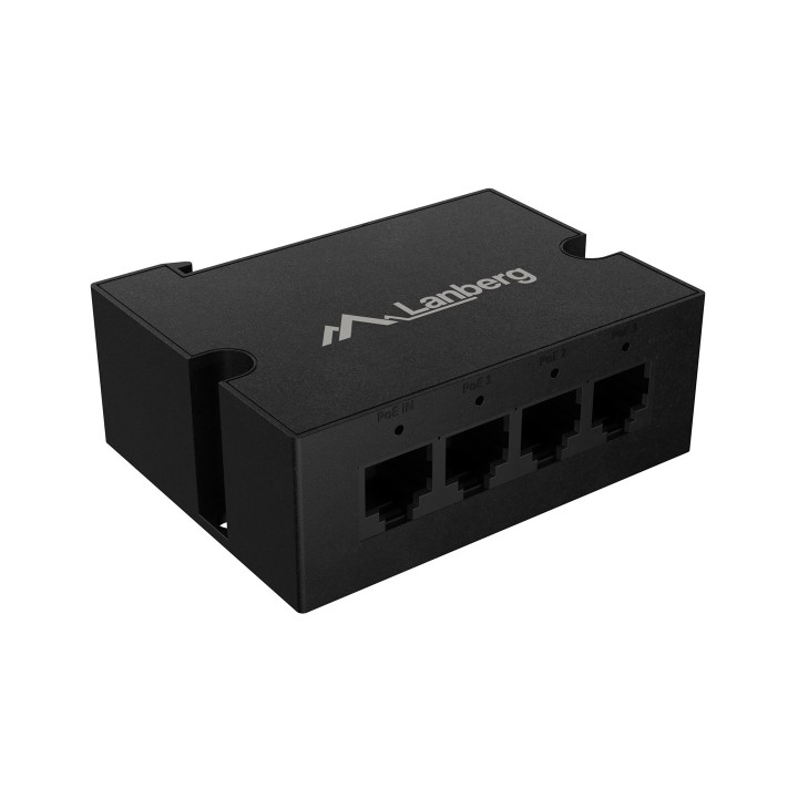 Lanberg DIN-GE4-BT-90W PoE adattatore Gigabit Ethernet