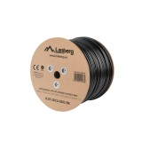 Lanberg LCU5-30CU-0305-BK cavo di rete 305 m Cat5e U/UTP (UTP) nero esterno