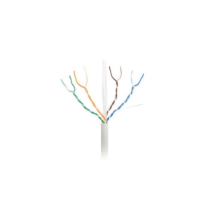 Lanberg LCU6L-11CU-0305-S cavo di rete grigio 305 m Cat6 U/UTP (UTP) rotondo