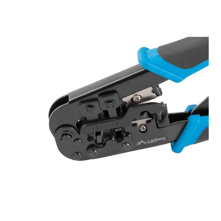 Lanberg NT-0201 crimpatrice utensile di crimpaggio nero blu