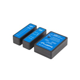 Lanberg NT-0404 tester cavo di rete PoE tester nero blu
